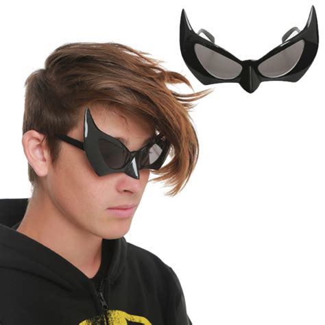 Each pair is made by hand and should be. Black Bat Eyes Sunglasses