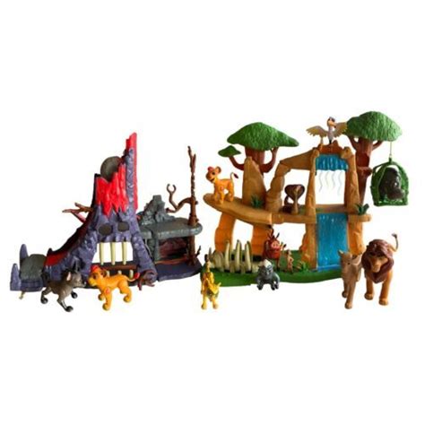 Disney Just Play Lion Guard Hyena Hideout And Pride Lands Playset 14