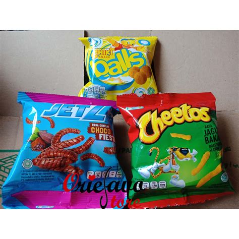 Free shipping on eligible orders. Chiki Chitato/ Cheetos/ Jetz/ Chiki Balls (Isi 10 Pcs ...