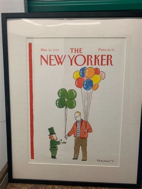 New Yorker Magazine Reprint Shanahan