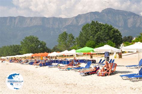Golden Beach Thassos Holidays In Golden Beach Greece Guide