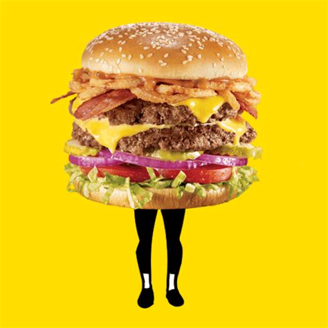 Burger Lol Gif By Robbie Cobb Find Share On Giphy