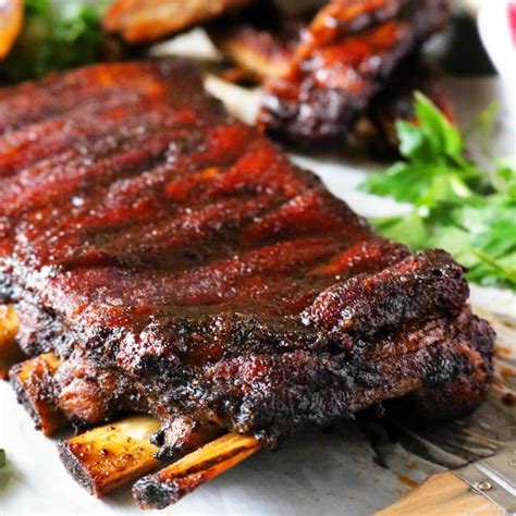 Bbq Pork Spare Ribs The Anthony Kitchen