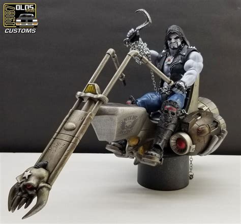 Dc Multiverse Lobos Space Cycle Custom Vehicle