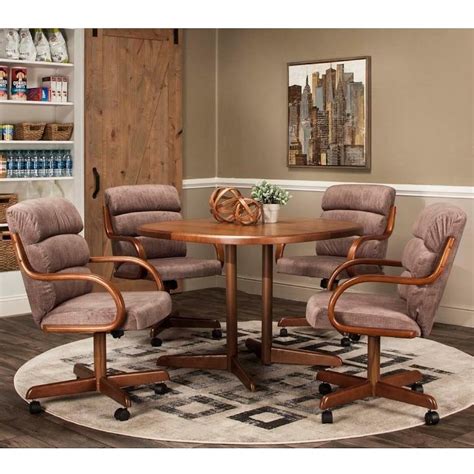 Cramco Inc Wichita D8812 546 5 Piece Table And Chair Set Corner
