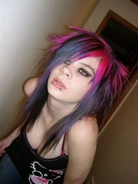 A Variety Of Emo Scene Hairstyles Latest Hairstyles