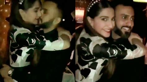 Sonam Kapoor Caught Kissing Boyfriend Anand Ahuja At New Year Party