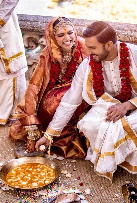 Deepika Padukone Ranveer Singh Look Happy And Radiant In These Wedding Pictures See Here