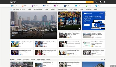 Microsoft Unveils First Look Of New Msn In The Uae Review Central