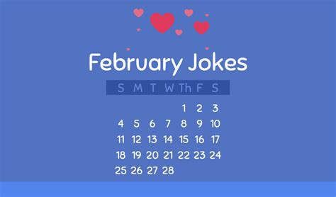 103 Cool February Jokes To Warm Up Your Winter Jokes