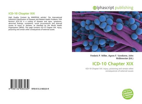 Icd 10 Chapter Xix 978 613 2 58323 9 6132583238 9786132583239