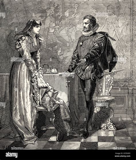 Act Iii Scene Iv Leonora Antonio Scene From Torquato Tasso A