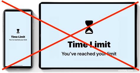 how to remove screen time limit on iphone or ipad