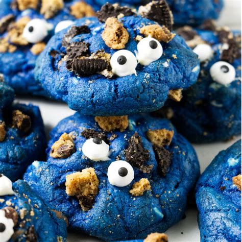 Cookie Monster Cookies Recipe Tiktok | Deporecipe.co