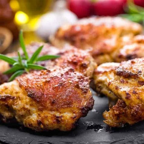 Air Fryer Ranch Chicken Thighs Fork To Spoon