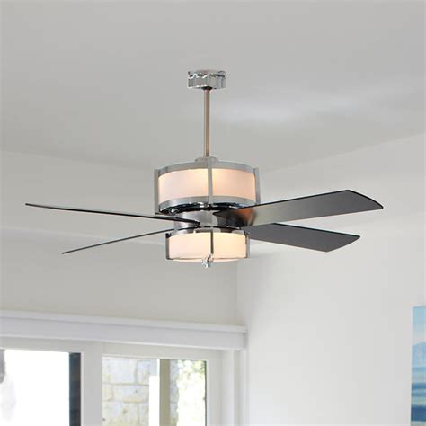 This kitchen ceiling ideas only using color to make it unique. Upscale Modern Ceiling Fan - 2 Finishes - Shades of Light
