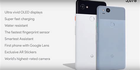 The pixel 2 xl combines elegant google software and a great camera for a smooth android experience. Google Pixel 2 and 2 XL Camera, Battery, Specs, Price, and ...