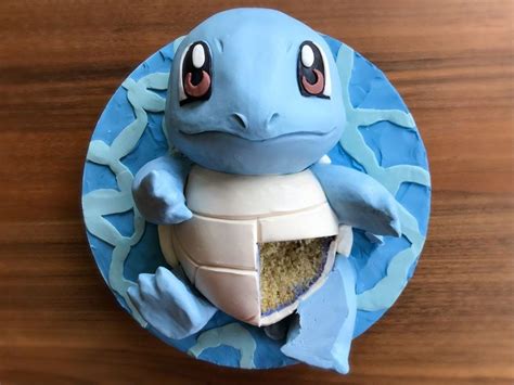 My Sister Made A Squirtle Cake Cake Decorating Videos Cake