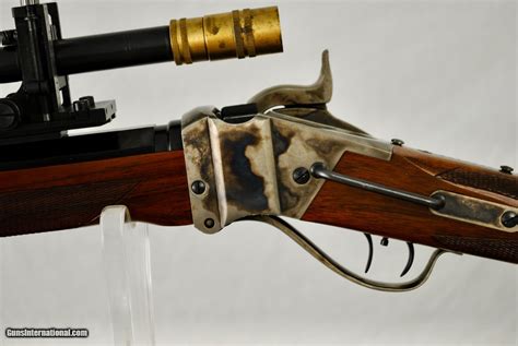 Pedersoli 1874 Sharps Long Range Rifle In 45 70 With Malcom Scope