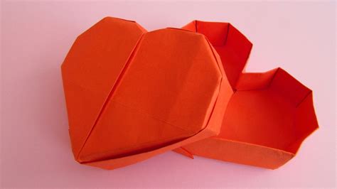 origami boîte cœur jeremy shafer origami coeur origami coeur