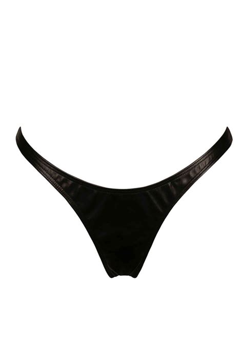 S Fetish Faux Leather Thong Patrice Catanzaro Official Website