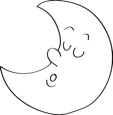 Moon Drawing How To Draw A Moon Easy Drawings Easy