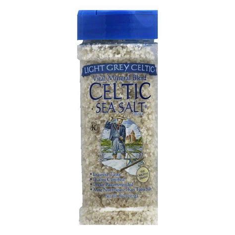 Celtic Sea Salt Light Grey Shaker 8 Oz Pack Of 6