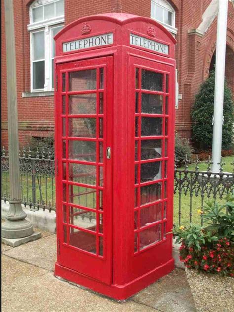 Old Fashioned Phone Booth Phone Booth British Telephone Booth