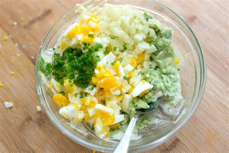 Easy Avocado Egg Salad Recipe