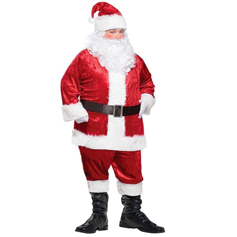 Besides good quality brands, you'll also find plenty of discounts when you shop for christmas men suit during big sales. Velvet Santa Suit 8 Piece - Adult 2XL/3XL