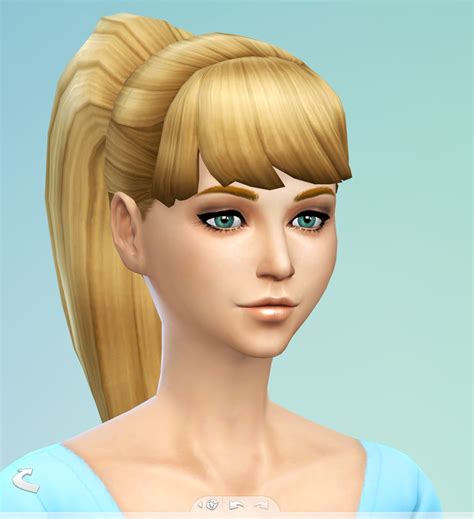 My Sims 4 Blog Edited Ponytail By Simsticle