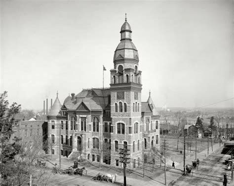 Pulaski County Courthouse Photo Shorpy Historical Photos Arkansas