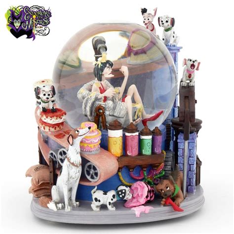 Disney Store And Catalog Disneys ‘102 Dalmatians Movie ‘bakery Scene Musical Snow Globe