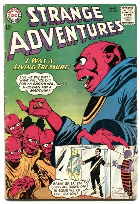 Strange Adventures 174 1965 Dc Silver Age Vg Comic Books Silver
