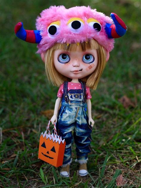 The Trick Or Treater Hannah Custom Blythe Doll By Sweetcrate 93