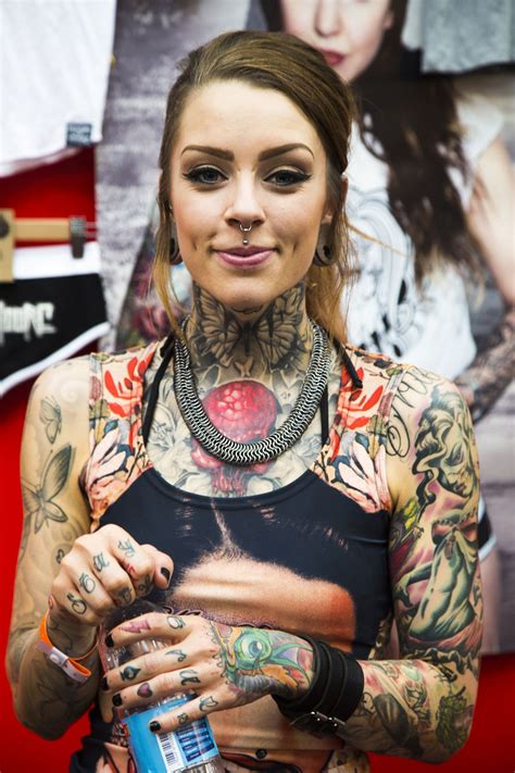 The Great British Tattoo Show Female Tattoo Models Girl Girl Tattoos