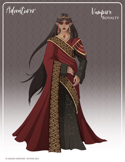 083 Adventurer Vampire Royalty By Mythka On Deviantart