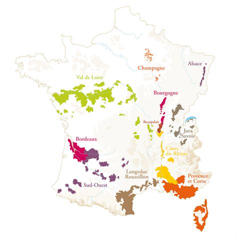 All About French Wine The 9 Famous Wine Regions In France Map 2020