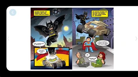 Lego Dc Super Heroes Save The Day Read Aloud Book Youtube