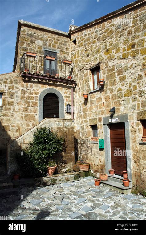 Old Medieval Town Civita Di Bagnoregio Stock Photo Alamy
