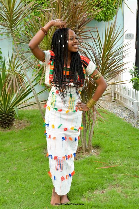 A Fulani Woman Nigerian Girls Short African Dresses Traditional Attire