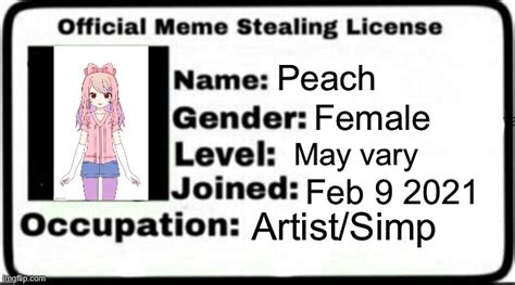 Meme Stealing License Imgflip