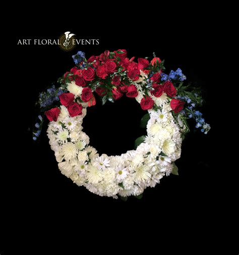 Eternal Remembrance Wreath in Durham, NC | Art Floral & Events