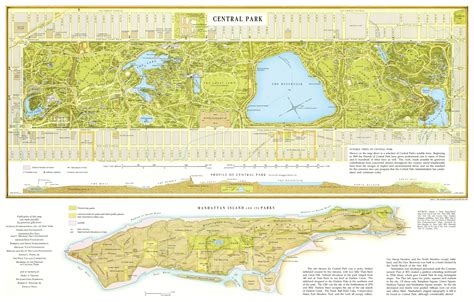 Large Detailed Map Of Central Park Manhattan Nyc Central Park Large