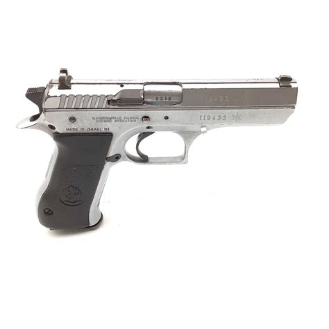 Iwi Jericho 941 Semi Auto Pistol 9mm 45 Barrel Hard Chrome Surplus