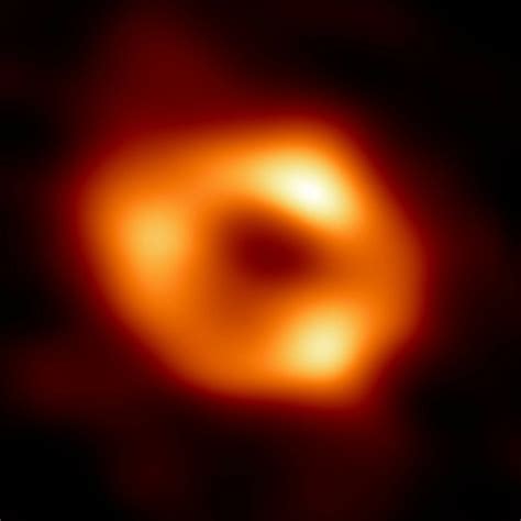 Astronomers Unveil First Image Of Milky Ways Black Hole