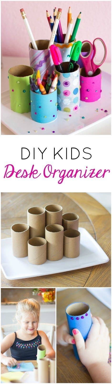 Unglaubliche Kinder Craft Week Diy Desk Organizer Desk Organization