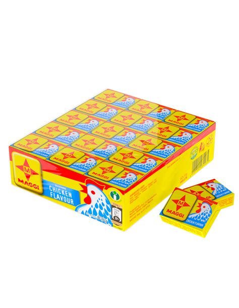 Maggi's halal chicken bouillon cubes are perfect to add extra zest to any dish you are cooking, whether be it rice, burghul and/or couscous. Maggi Chicken Cubes (Pack of 60)