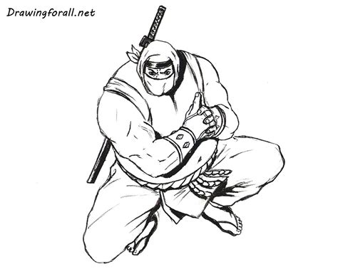 How To Draw A Sumo Ninja