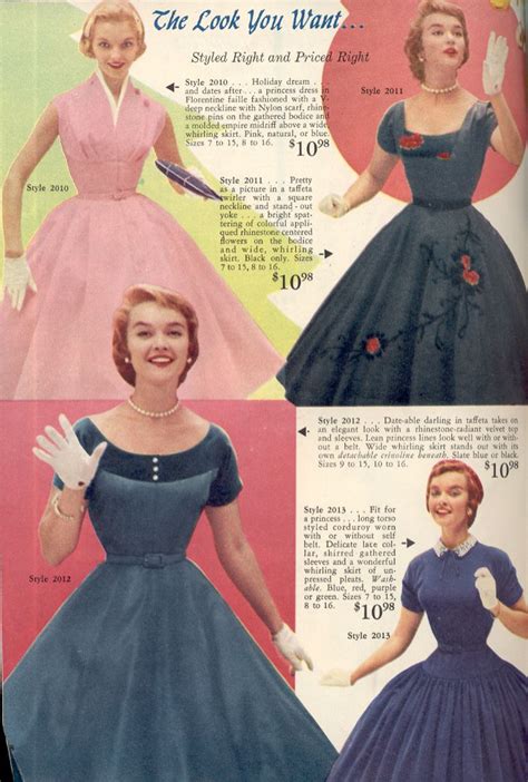 Lana Lobell Catalogue Images 1950s Vintage Fashion 1930s Vintage 1950s Dresses Classic